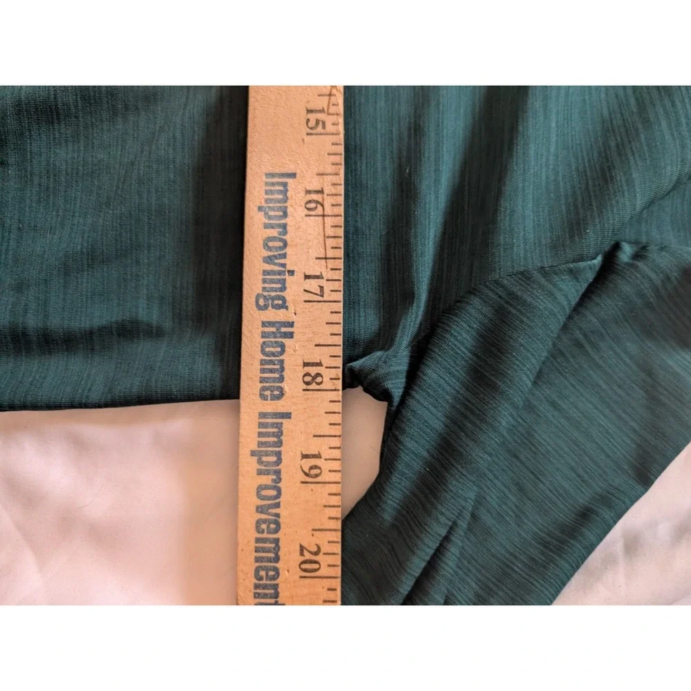Puma Youth Large Green Long Sleeve Drifit Performance Hooded Sweatshirt - Picture 5 of 6